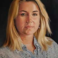 Jessie, olieverf op doek, 60x80cm